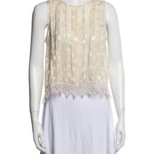 3.1 Phillip Lim Beige Textured Top